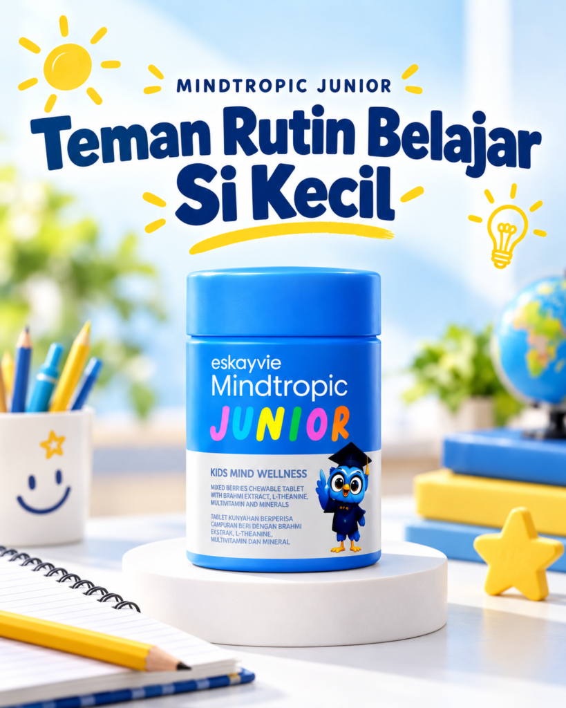 Mindtropic Junior — Teman Rutin Belajar Si Kecil.